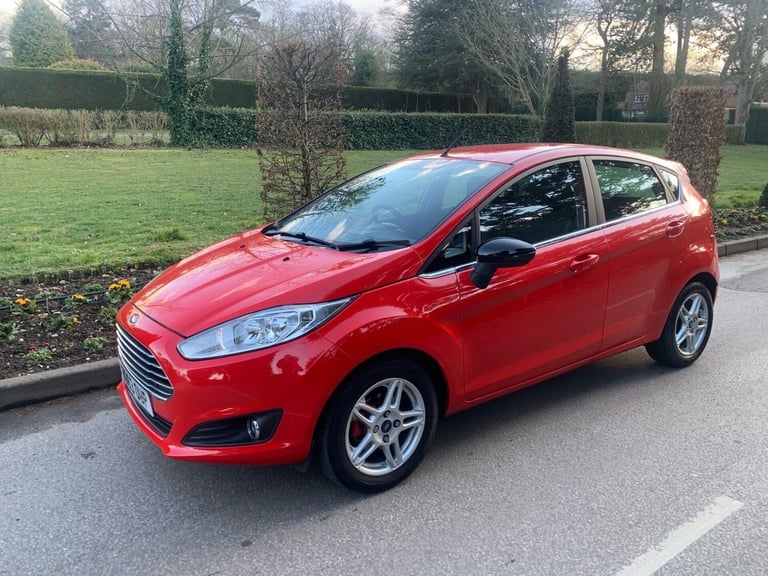 2013 Ford Fiesta 1.0T EcoBoost Zetec Euro 5 (s/s) 5dr Hatchback Petrol Manual