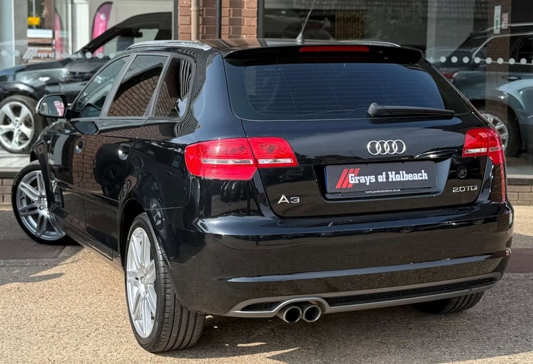 2010 Audi A3 2.0 A3 Sportback S Line TDI Semi-Auto 5dr Hatchback Diesel Automatic