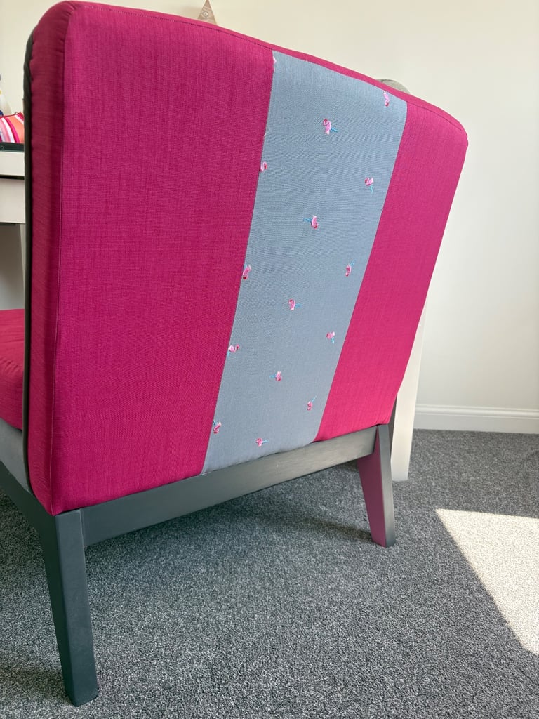 image for Funky Flamingo/Pink/Grey Chair