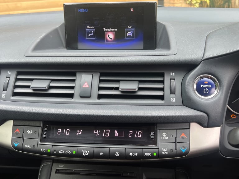 2015 Lexus CT 200h 1.8 Advance 5dr CVT Auto HATCHBACK Petrol/Electric Hybrid Automatic