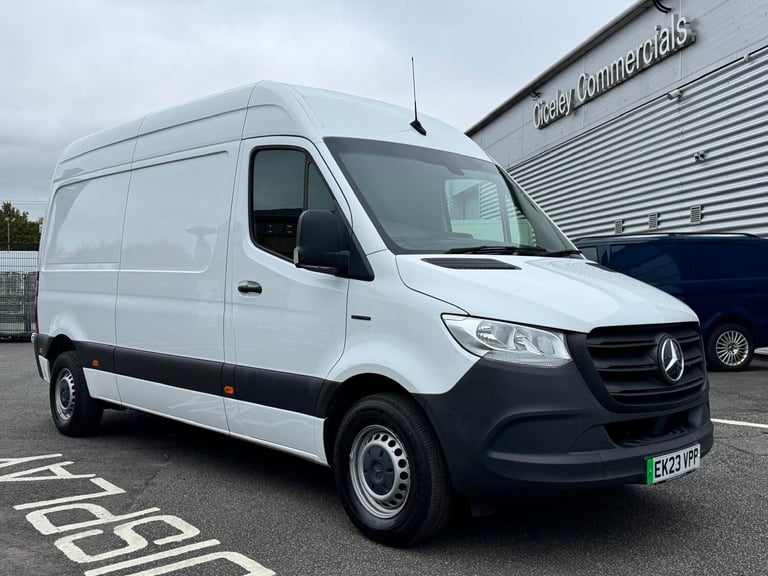 2023 Mercedes-Benz Sprinter 55kWh Progressive Auto FWD L2 H2 5dr 20kW Charger PANEL VAN Electric ...