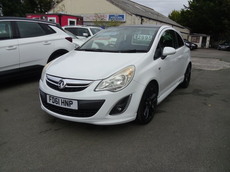 2012 Vauxhall Corsa 1.2 Limited Edition 3dr HATCHBACK Petrol Manual