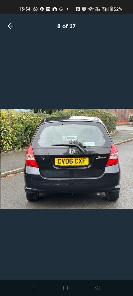 Honda, JAZZ, Hatchback, 2006, Semi-Auto, 1339 (cc), 5 doors