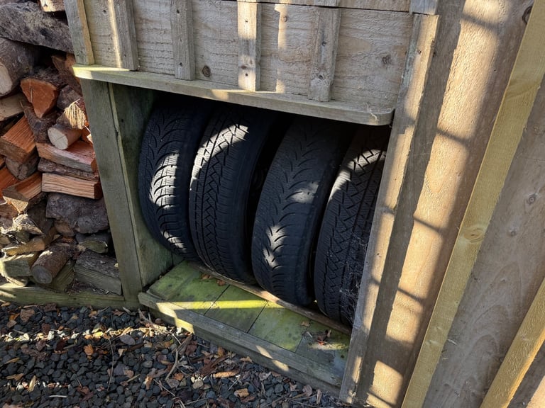OEM BMW Wheels with winter tyres