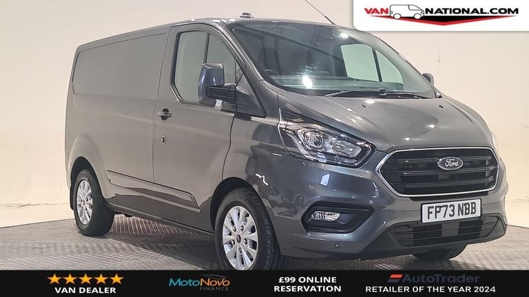 FORD TRANSIT CUSTOM 2.0 300 ECOBLUE LIMITED P/V L1 H1 130 BHP SWB DIESEL