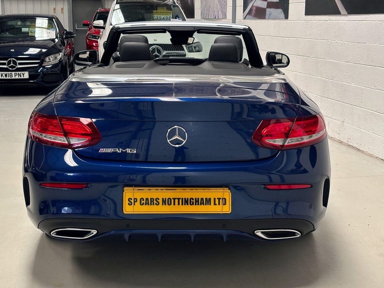 2017 Mercedes-Benz C Class 2.1 C250d AMG Line (Premium Plus) Cabriolet G-Tronic+ Euro 6 (s/s) 2dr...