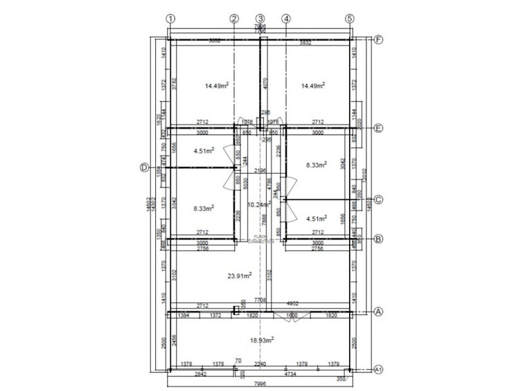Log cabin, garden room, timber structure, holiday home Alicante 8m x 14.5
