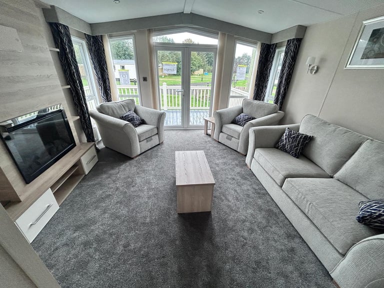 EUROPA SEQUOIA BRAND NEW 40X13FT SITED NEAR SCARBOROUGH ON NEW DEVELOPMENT