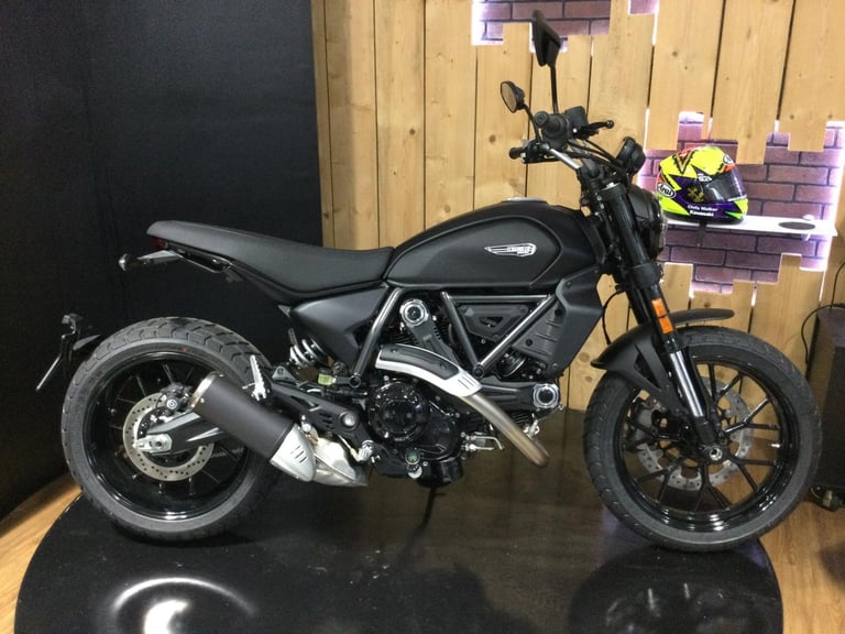 Ducati Scrambler 800 Icon Dark 2025! Order Now! FREE UK DELIVERY! 50:50 Finance
