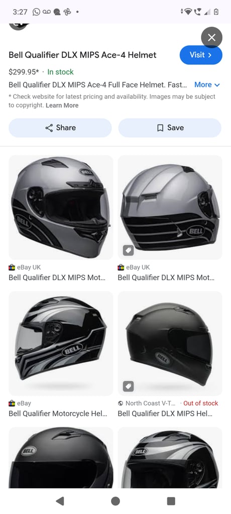 Mens XL bell qualifier DLX MIPS(ace 4) street helmet 