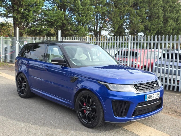 LAND ROVER RANGE ROVER SPORT 5.0 P575 V8 SVR Auto 4WD Euro 6 (s/s) 5dr 2018