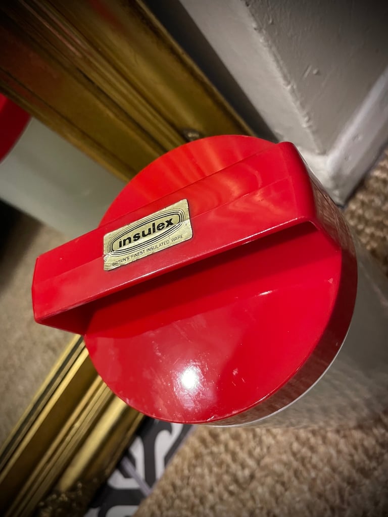 Vintage 60s thermos flask