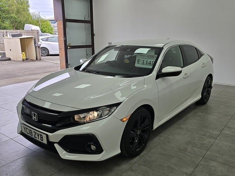 2018 Honda Civic 1.0 VTEC Turbo SR 5dr HATCHBACK PETROL Manual