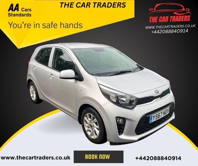 2018 Kia Picanto 1.25 2 Hatchback 5dr Petrol Auto Euro 6 (83 bhp) Hatchback Petrol Automatic