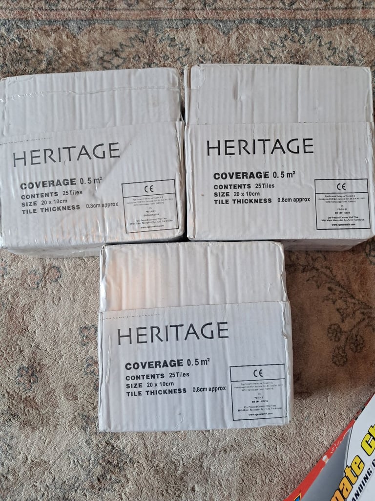 image for White ceramic wall tiles