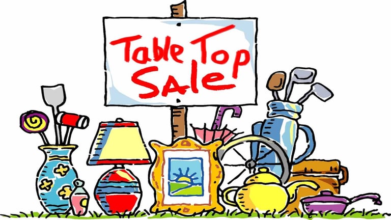 image for TABLE TOP SALE