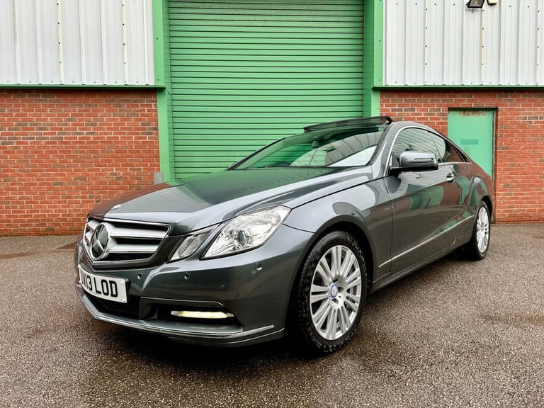 2013 (13) MERCEDES E350 CDI SE AUTO COUPE 71,000 MILES 1 OWNER 11 SERVICES 