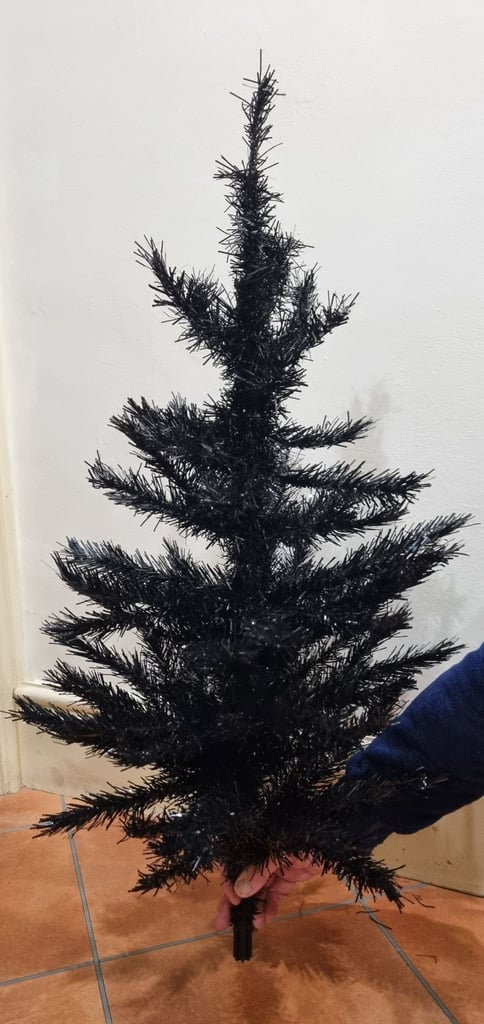 image for Black christmas tree - 3ft tall