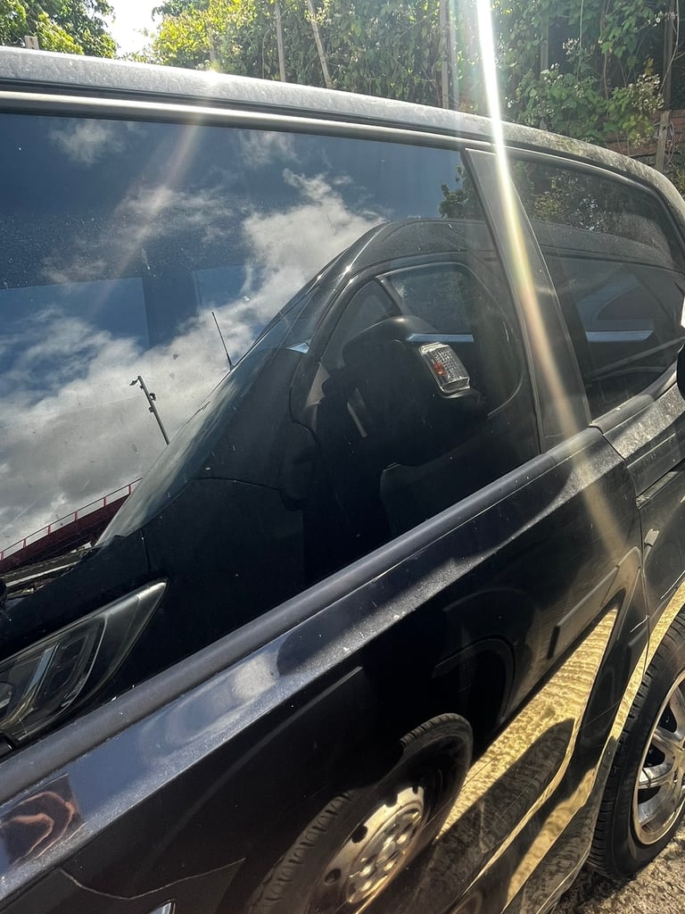 VW SHARAN PASSENGER REAR DOOR BLACK LC9X 2013 COMPLETE