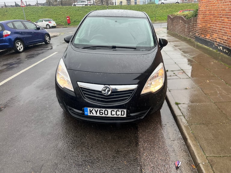 VAUXHALL MERIVA MPV 1.4 PETROL LOW MILAGE BLACK 