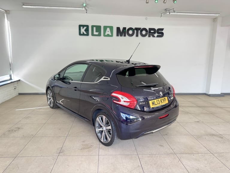 PEUGEOT 208 1.6 THP XY Blue Manual Petrol 2013