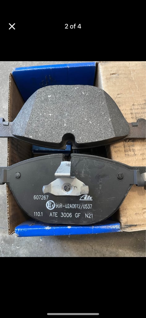 ATE BRAKE PAD SET FRONT FOR BMW 5 SERIES F10 F07 F11 6 F12 F13 F06 7 F01 F02