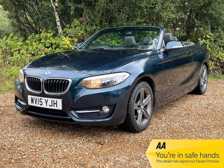 image for 2015 BMW 2 Series 2.0 220i Sport Convertible 2dr Petrol Manual Euro 6 (s/s) (184 ps) Convertible ...