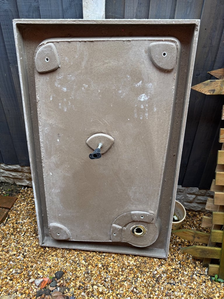 image for Shower base/tray with concrete bottom. Free. 