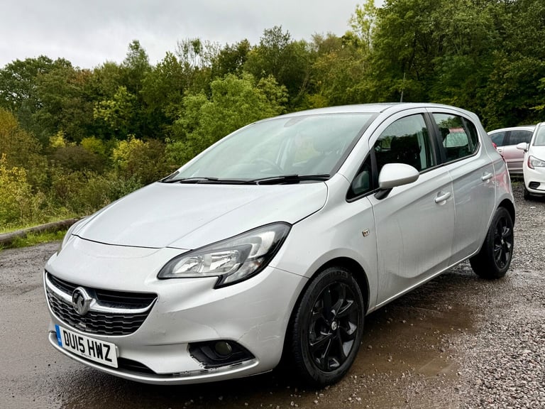2015 VAUXHALL CORSA 1.4 SRI EcoFLEX 5DR SILVER 90BHP LOW MILEAGE CAT-D CHEAP TAX