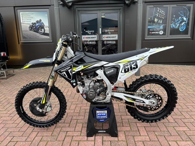 TRIUMPH TF 450-RC EDITION 2025 - 24 HOURS USE - TRIUMPH LC GPA FITTED