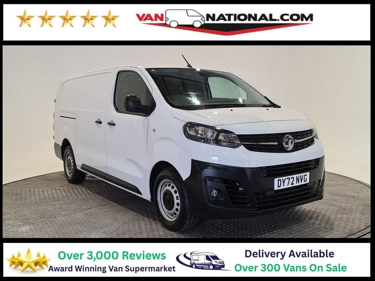 VAUXHALL VIVARO 1.5 TURBO D 2900 DYNAMIC P/V L2 H1 100 BHP LWB DIESEL