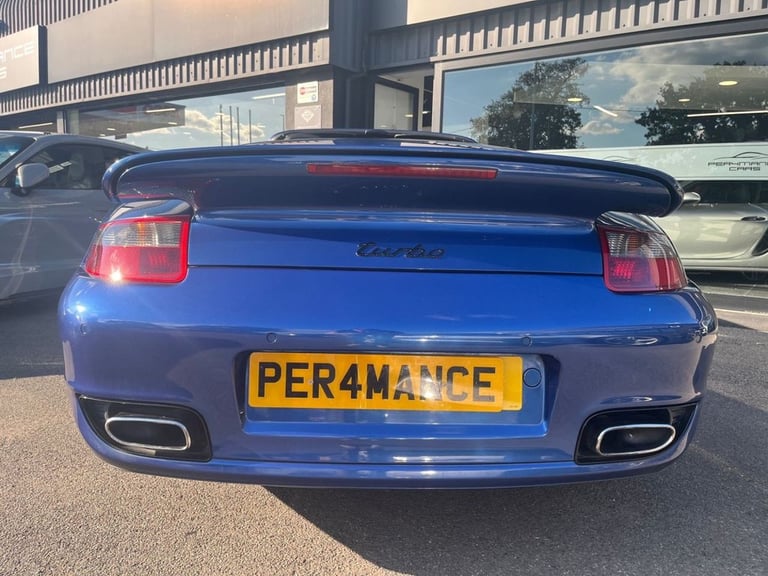 2007 57 PORSCHE 911 3.6 997 TURBO CABRIOLET 2DR PETROL TIPTRONIC S AWD (328 G/KM