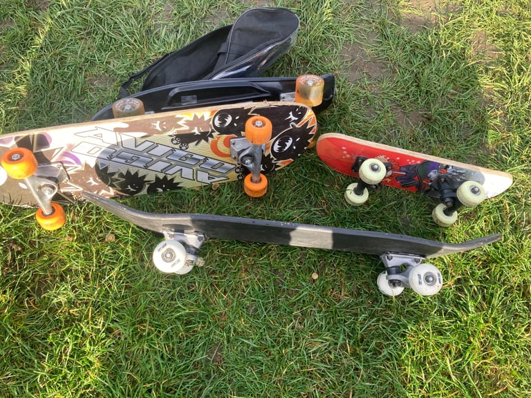 Four retro skateboards £30 the lot