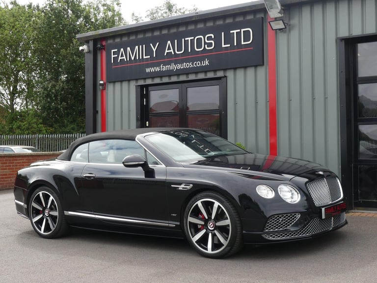 2017 Bentley Continental 4.0 V8 GTC S Auto 4WD Euro 6 2dr CONVERTIBLE Petrol Automatic