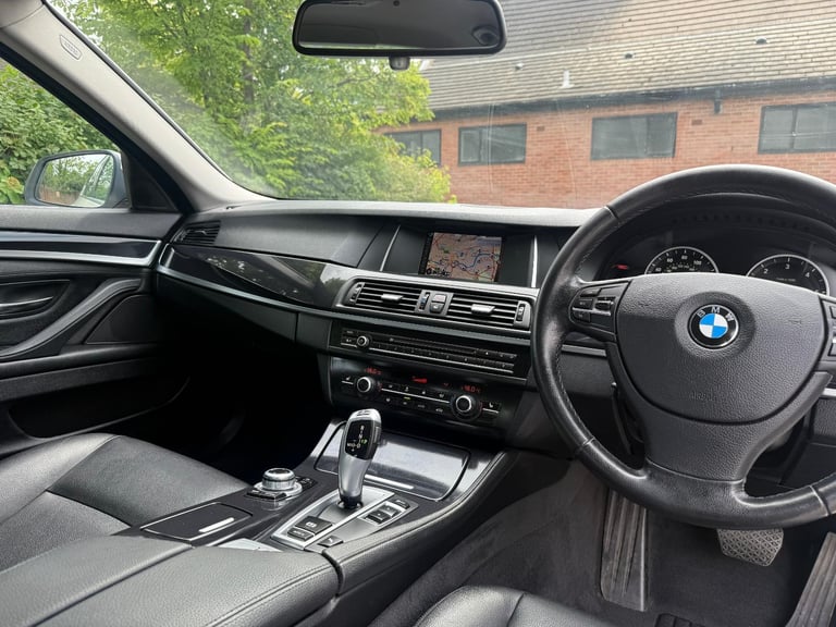 ✿2015/65 BMW 5 Series 520d [190] SE 4dr Step Auto, White ✿FSH ✿ONE OWNER✿