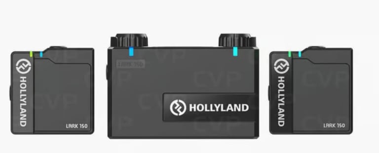 Hollyland Lark 150 Duo microphones - Black