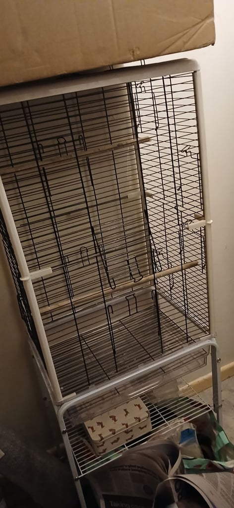 Birds Cage with trolley 