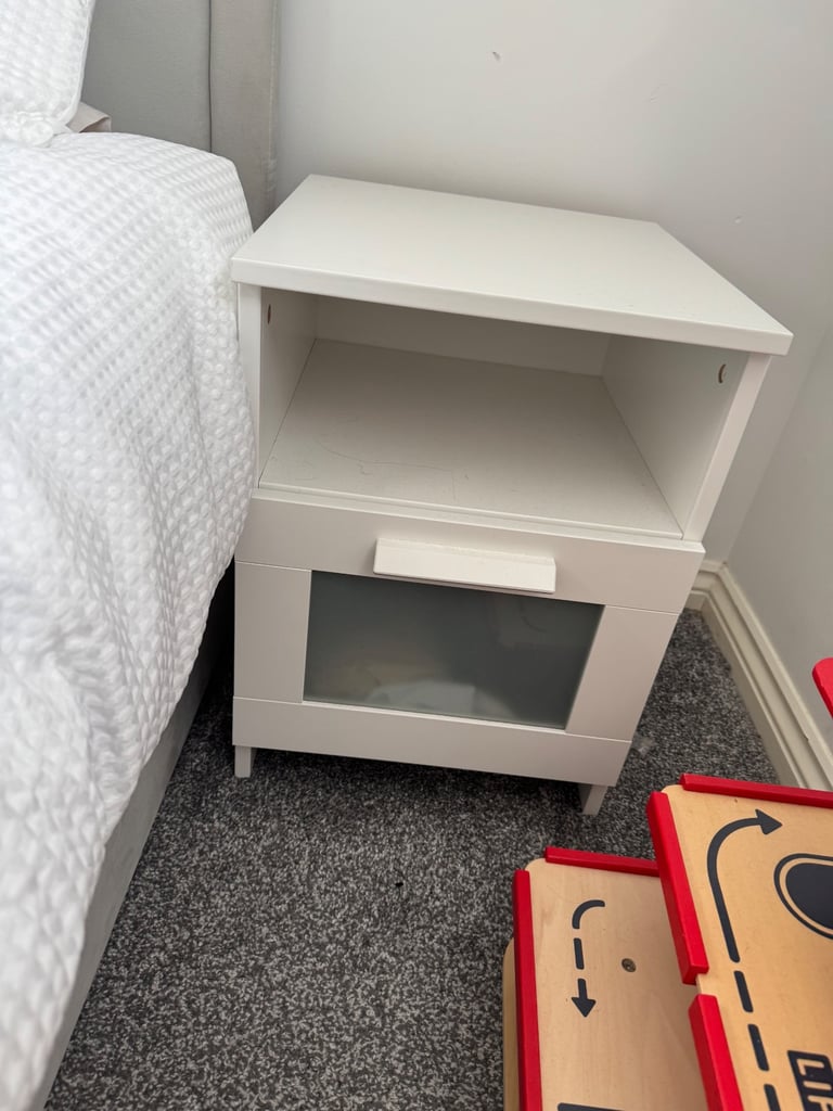 image for Ikea brimnes bedside tables