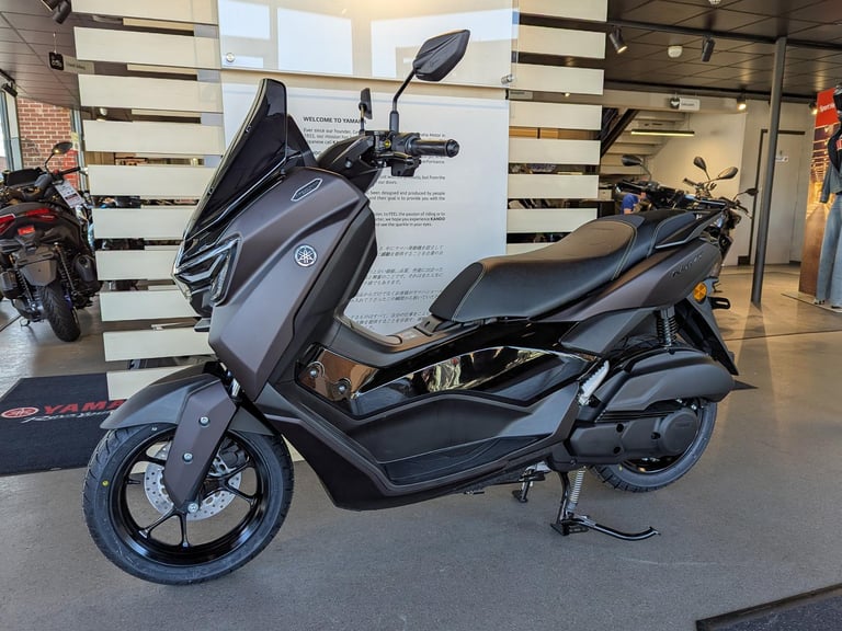 New (2025 MY) Yamaha NMAX Tech Max 125. Dark Magma. £3,900 (NO ADMIN FEES!)