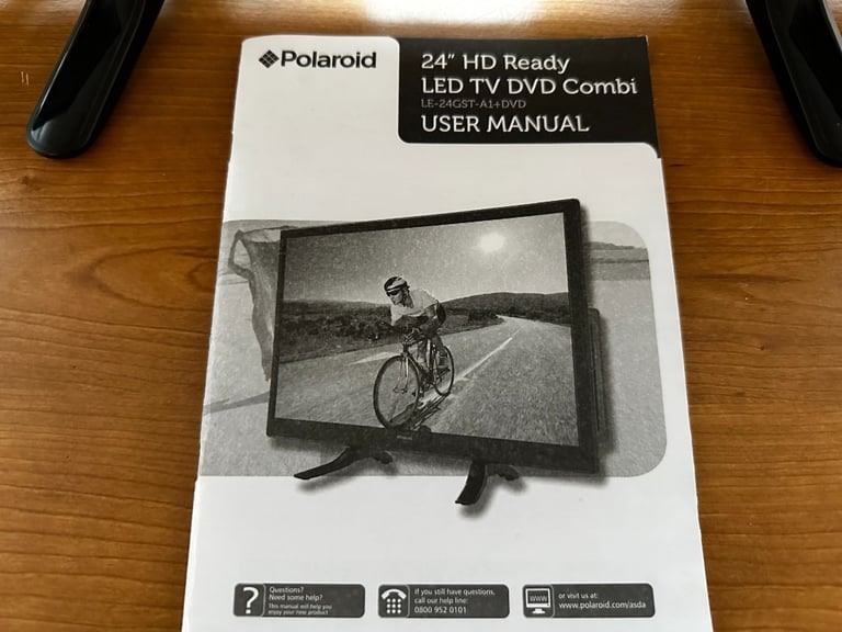 Polaroid HD 24 inch Led Television and DVD Combi | in Newton Mearns,  Glasgow | Gumtree