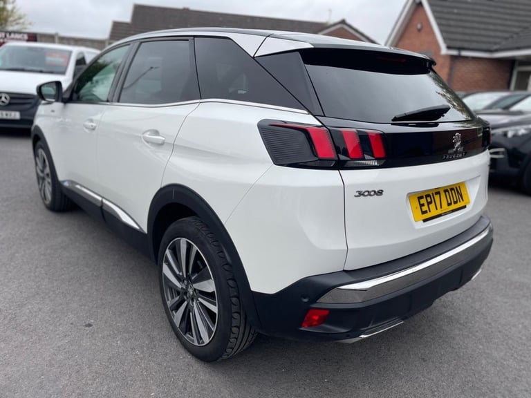 2017 Peugeot 3008 1.6 BlueHDi GT Line SUV 5dr Diesel EAT Euro 6 (s/s) (120 ps) Diesel Automatic