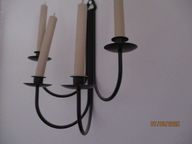 CANDLE HOLDER X2