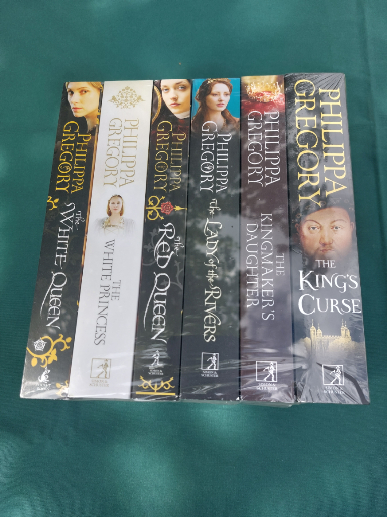  NEW PHILIPPA GREGORY 6 BOOK SET COUSINS' WARS SERIES FACTORY SEALED