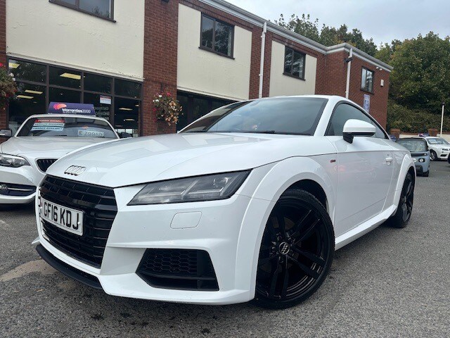 image for 2016 Audi TT 2016 16-Reg Audi TT 1.8T FSI S Line,IBIS WHITE,VIRTUAL DASH,HEATED SEATS!! COUPE Pet...