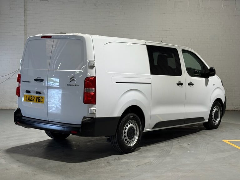 2022 22 CITROEN DISPATCH 2.0 BLUEHDI 1200 ENTERPRISE PRO XL CREW VAN DOUBLE CAB 