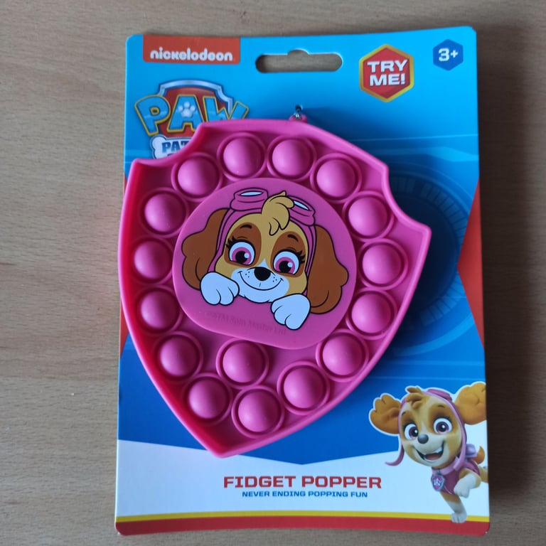 Paw patrol Skye bundle for kids ages 3+ fidget toy and memory card game