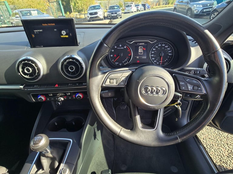 2016 Audi A3 1.4 TFSI CoD Sport Euro 6 (s/s) 3dr HATCHBACK Petrol Manual