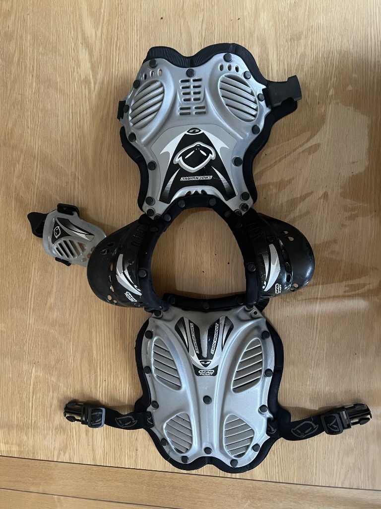Motorcycle Shockwave UFO Plast Chest protector