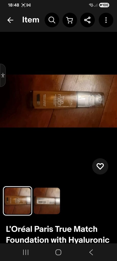 image for Loreal paris true match 8.00 
