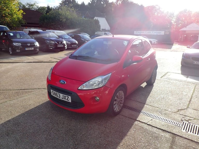 2013 63 FORD KA 1.2 ZETEC HATCHBACK 3DR PETROL MANUAL EURO 5 (S/S) (69 PS)